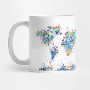 world map Mug